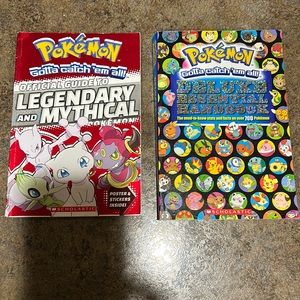 Pokémon Deluxe Handbook and official guide to legendary and mythical Pokémon
